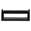 WALL MOUNTED KITCHEN ROLL RACK HOLDER DISPENSER PLASTIC - BLACK