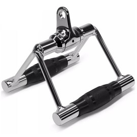 Venbytech for Home Gym Cable Attachment Exercise Machine Tricep Row V Pull Bar D Handle Rotate