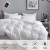 Freyamy Seersucker Bed Linen (135 x 200 cm), 2-Piece Set,