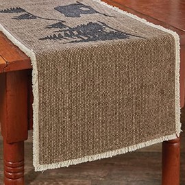 Park Designs Bear Scene Table Runner 13" x 36"