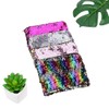 Double-Sided Glitter Pencil Case Reversible Sequin Zipper Pencil Pouch for