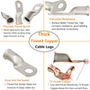000 Gauge Tinned Copper Cable Lugs 8 PCS 3/0 AWG-1/2(M12)