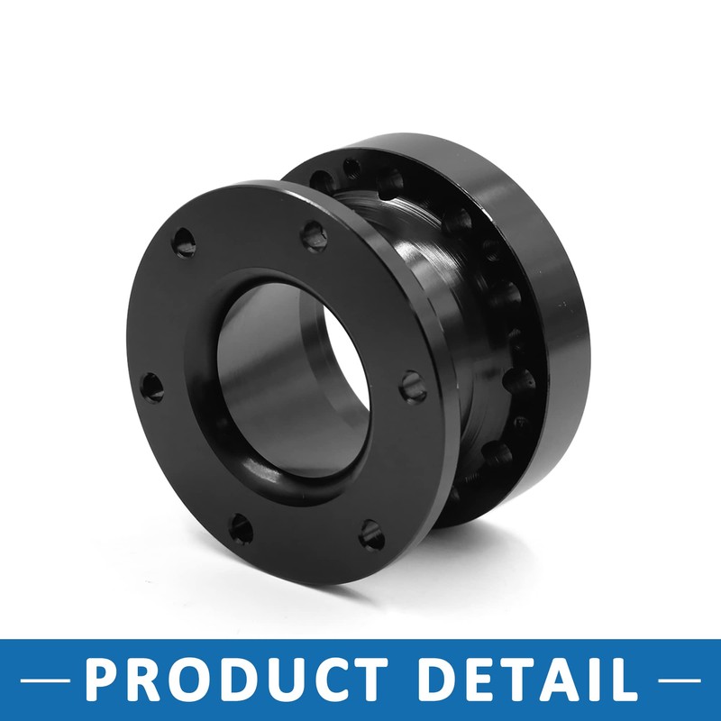 A ABSOPRO Height Steering Wheel Hub Adapter Spacer 51 mm