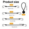 Bungee Cords with Hooks, 14 Pcs Heavy Duty Bungee Cord,