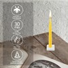 30 Minute Beeswax Meditation Candles 24Pcs, Prayer Gift for Relaxation