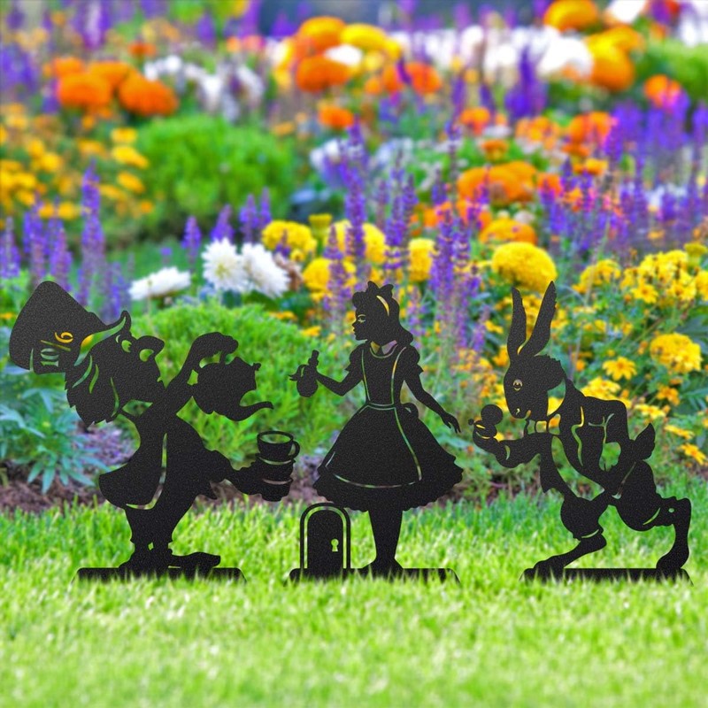 Alice in Wonderland Garden Stakes – Set of 3 |