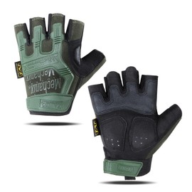 Cycling Gloves for Men - Fingerless Mountain Bike Gloves Anti Slip Half Finger Bicycle Gloves for MTB Driving Riding Racing