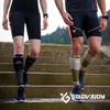 Calf Sleeve with Non-Rolling High-Neck Design and High Elasticity HX35 Green M