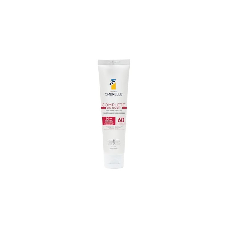 Garnier Ombrelle Complete Dry Touch Sunscreen Lotion, SPF 60, Face