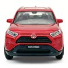 Bburago 18-30466 RE 1/43 Toyota 2022 RAV4 Red Mini Car
