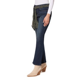 Angels Forever Young Women's Everflex Curvy Belted Bootcut Mid-Rise Jeans (Available in Plus Size), Oakgrove