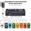 Guitar Effect Pedal Power Supply 10 DC Outputs Suitable for
