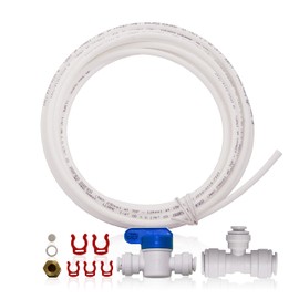 APEC Water Systems ICEMAKER-KIT-38-14-RO-A Ice Maker Installation Kit For Upgraded 3/8" Output Reverse Osmosis Systems, Refrigerator and Water Filters