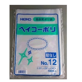 PE Standard Bag (heiko-pori) No. 12 23 cm X/34 cm 100 Pieces