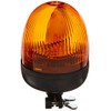 HELLA 009506001 KL Rotacompact Flex Mount Beacon Warning Light, Rotating Patterns, 12V, Amber