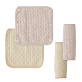 Baby Carrier, Drool Cover, Waterproof, Simple and Cute Design, Perfect for Elgo and Baby Bjorn, Drool Pad, Drool Cover, 100% Cotton, 6-ply Gauze