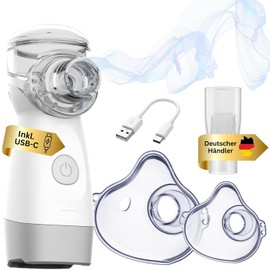 Inhaler Electric Inhaler I Inhaler for Adults, Children and Babies for Colds, Runny Nose & Allergy I Nebulizer Ultrasonic Nebulizer