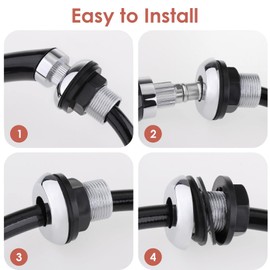 Dolity Hairdresser Hand Shower Single Lever Fitting with Hose for Washbasin