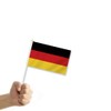 25PCS Germany Handheld Small Flag, German Hand held Mini Decor