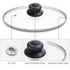 10.5 Inch Glass Lid for Frying Pan, Fry Pan, Skillet,