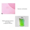 Sonic Facial Brush Cepillo Facial Eléctrico Silicona Recargable Usb+3 Jabones