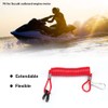 KIMISS Suzuki Outboard Ignition Emergency Stop Switch Safety Tether Strap