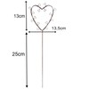 Storm's Gartenzaubereien Decorative Garden Stake Hearts Set of 3 for