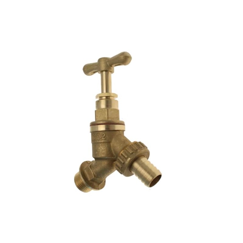 WRAS 1/2" BSP Brass Garden Tap, BS1010 Compliant Outside Tap,