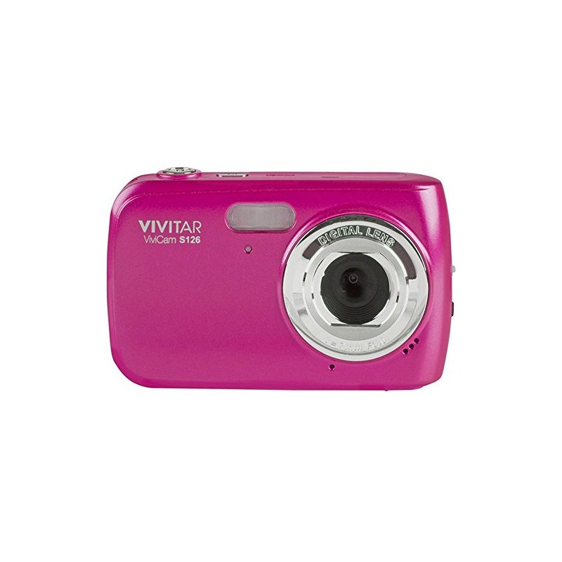 Vivitar ViviCam S126 Digital Camera, Pink