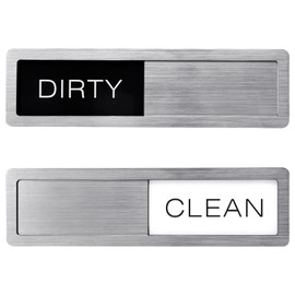 Dishwasher Clean Dirty Dishwasher Magnet, Non-Scratching Dishwasher Clean Dirty Sign Strong Magnet Clean Dirty Sign Ideal Kitchen Gadget, Easy to Read and Slide On for Home for Dishwashers Laundry