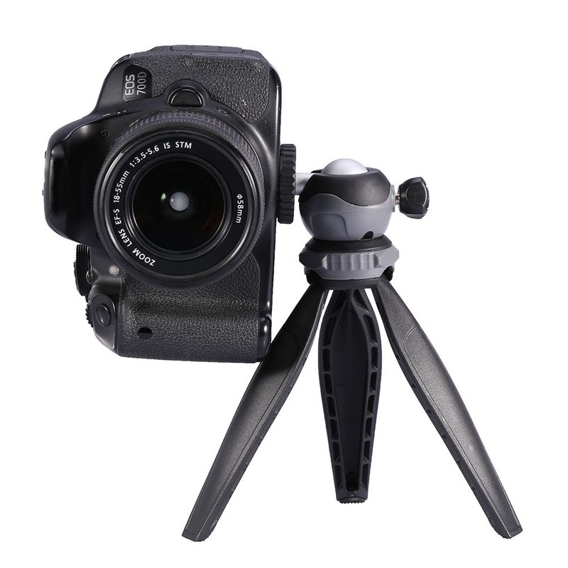 Mini Tabletop Tripod for Phone and Camera, with Maximum load
