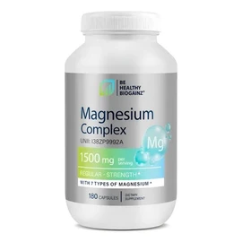Magnesio Complex 7 Magnesios: Citrato Glicinato 180 Capsulas