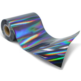 VViViD Deco65 Holographic Black Chrome Permanent Adhesive (12" x 15ft)