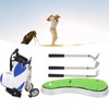 Desktop Golf Pen Set 3 Ballpoint Pens and Mini Bag