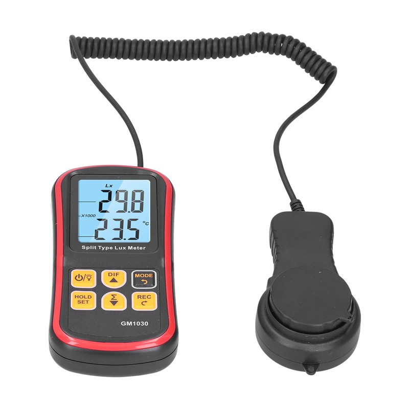BENETECH Digital Luminance Meter HighAccuracy Handheld Industrial MultiFunction Illuminance Meter