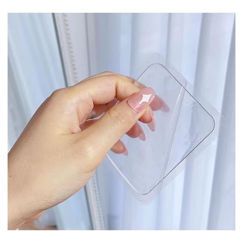 Manqianxun false eyelash adhesive storage box. Portable dust-proof transparent false