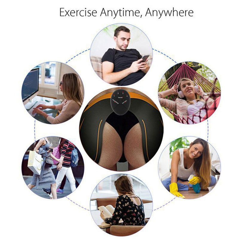 Muscle Stimulator,Portable Toner Glute Stimulator | ABS Stimulator, Intelligent AB
