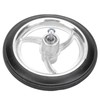 7in Disabled Front Wheel Aluminum Alloy Non Slip Polyurethane Tire