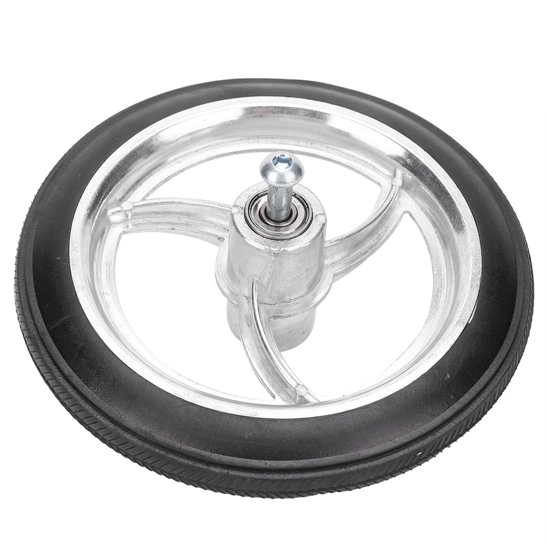 7in Disabled Front Wheel Aluminum Alloy Non Slip Polyurethane Tire
