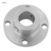 Flange Coupling Connectors M4 Galvanised Iron Rigid Guide Shaft Coupling