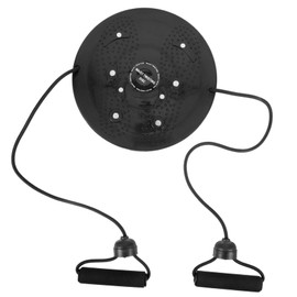 WOONEKY Body Shaping Twisting Waist Disc Portable Fitness Machine with Non Slip Base Rotating Board for Home Use Includes Safety Ropes for Arm Exercise Compact and Durable Design