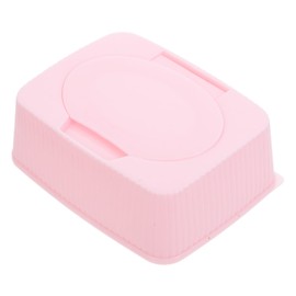 NOLITOY Wipes Dispenser Dustproof Wet Tissue Storage Box Portable Makeup Cotton Organizer Keeps Wipes Fresh Stylish Design for Home Travel