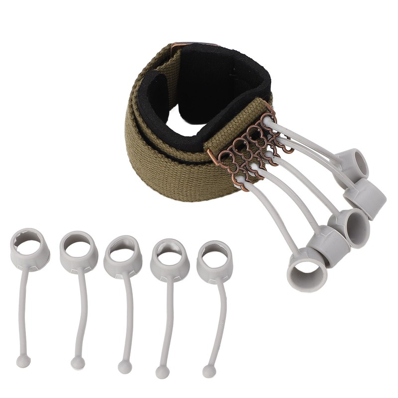 Hand Grip Strength Trainer 20lb Resistant Soft Silicone Hand Exerciser