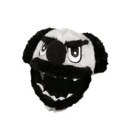 FunnyRiders Stoff-Cover für Motorradhelm - Lustiger Helm-Überzug, toller Hingucker - Zubehör für Motorradhelme, gegen Staub, Stöße & Kratzer - In Polen von Hand gefertigt - Einheitsgröße (Schwarz)