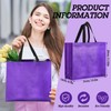 Eccliy 80 Pcs Reusable Gift Bags Set Glossy Grocery Gift