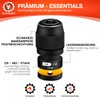 Impact Wrench Bit Adapter, 1/4" Square Drive to 1/4" Hex