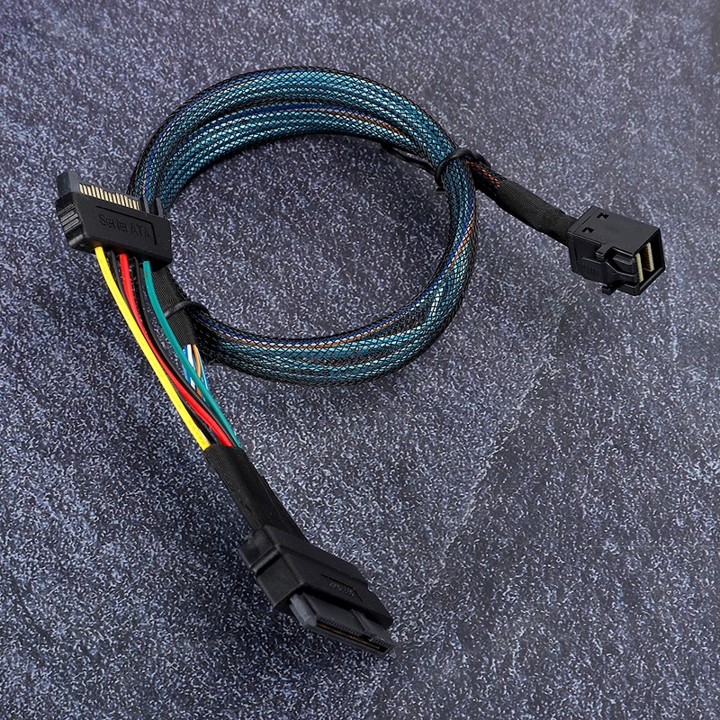 SAS Cable SFF8643 to SFF8639 15P Power Line MINI Server