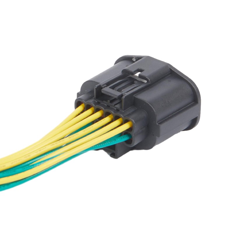 KittyLand 12-Wire Headlight Connector Pigtail Harness Plug Compatible with Chrysler