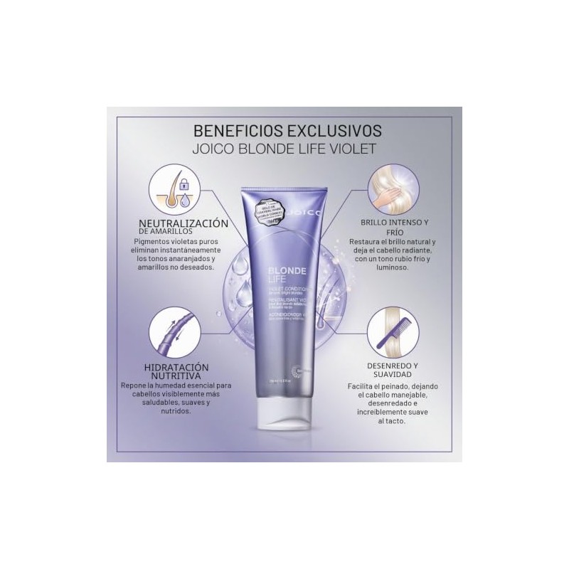 Blonde Life Violet Conditioner For Cool Bright Blonde Hair Neutralize