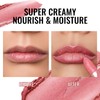 Oulac Pink Shimmer Lipstick for Women-Moisture Tinted Lip Balm for